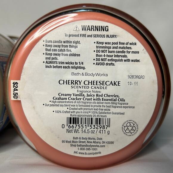 Bath & Body Works 3 Wick Full Winter Collection (7) Rare Brand New 14.5oz - Picture 10 of 10